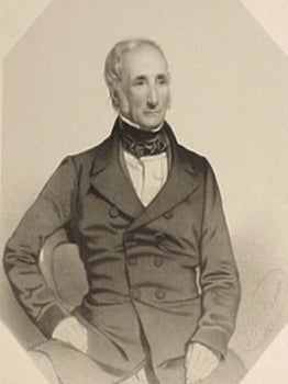 Book Id: 14507 Lithographed portrait by J.H. Maguire. 44x30cm. Edward Sabine