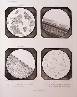 Cours de microscopie. Text and atlas