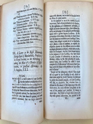 Book Id: 35289 On the advantage of taking the mean of a number of observations....