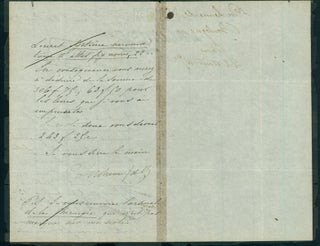 2 Autograph letters signed to his publisher Bailliere, with 2 articles on his scientific work.