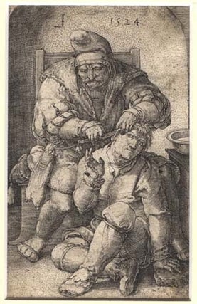 Book Id: 38980 The surgeon and the peasant. Lucas van Leyden