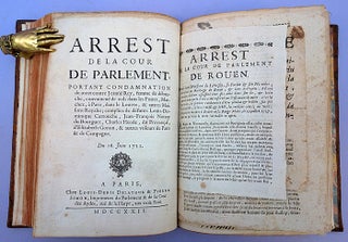 Collection of 138 arrests and memoires, of which 76 concern Louis Dominique Bourguignon, called Cartouche