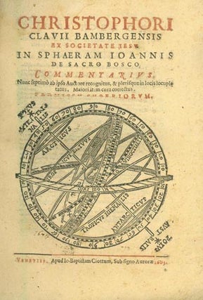 Book Id: 40331 In sphaeram Ioannis de Sacro Bosco commentarius. Christophorus...