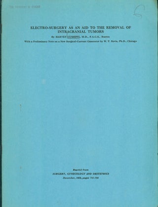 Book Id: 40581 Electro-surgery as an aid to the removal of intracranial tumors....