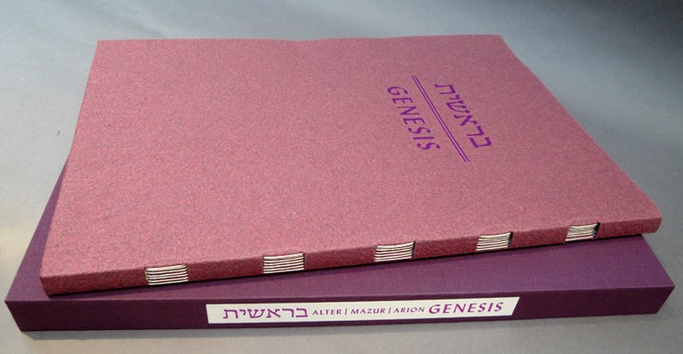 Book Id: 40851 Genesis. No. 21 of 200 copies. Arion Press.
