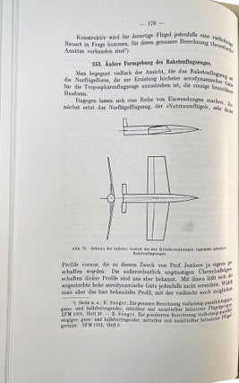 Raketenflugtechnik. Inscribed on front flyleaf to his teacher Prof. Katzmayer who is mentioned in the introduction