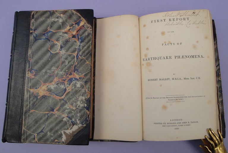 Book Id: 41052 First [-Fourth] report on the facts of earthquake phaenomena. Robert Mallet.