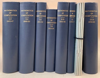 Book Id: 41161 Mathematical tables and other aids to computation. Vols. 1-14. MTAC