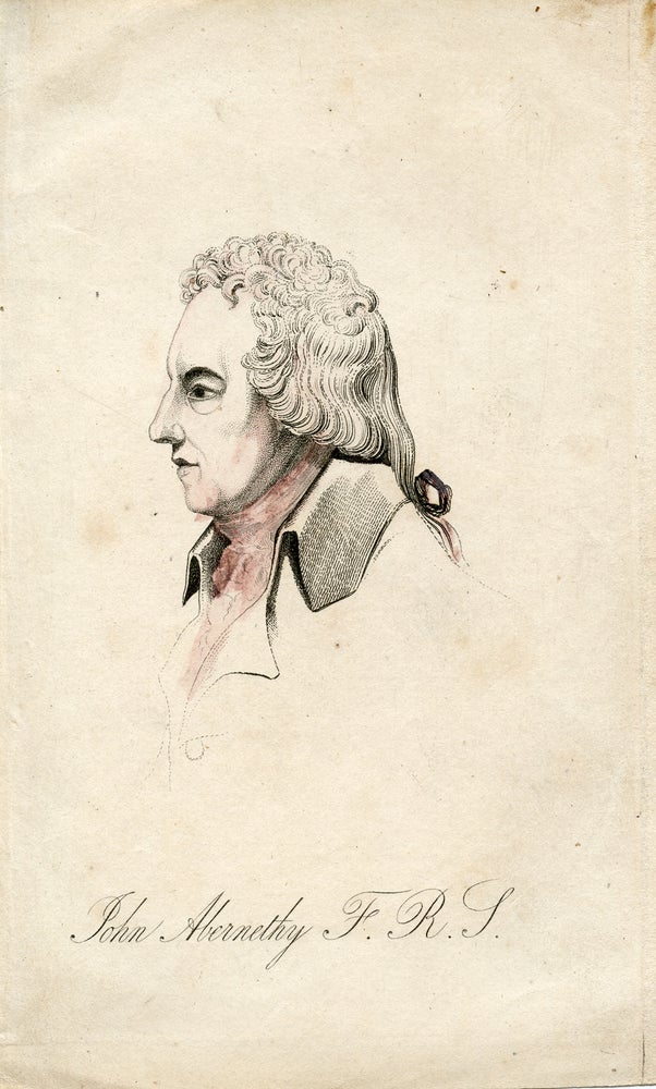Book Id: 41184 Engraved Portrait. John Abernethy.