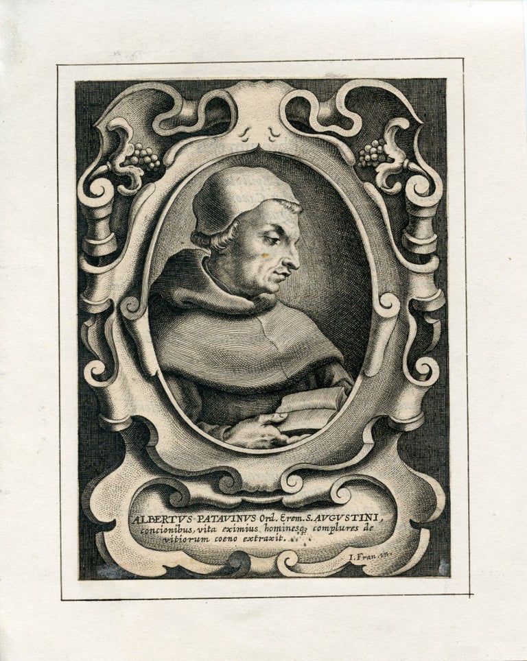 Book Id: 41192 Engraved Portrait. Albertus Patavinus.