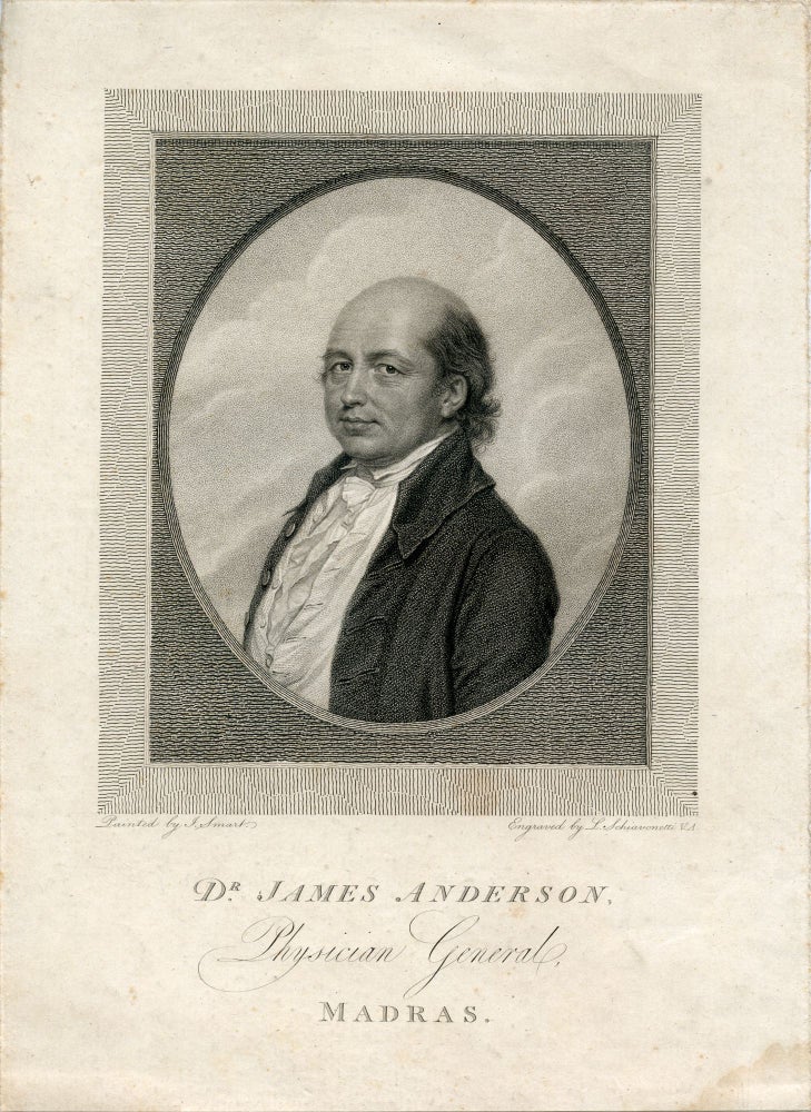 Book Id: 41209 Physician General, Madras. Engraved Portrait by L. Schiavonetti after J. Smart. James Anderson.
