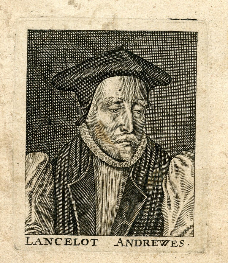 Book Id: 41211 Engraved Portrait. Lancelot Bishop of Winchester Andrewes.