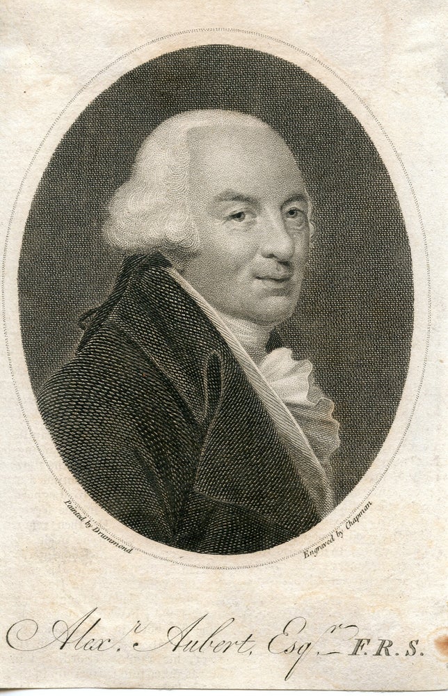 Book Id: 41224 Engraved Portrait by Chapman after Drummond. Alex Aubert.