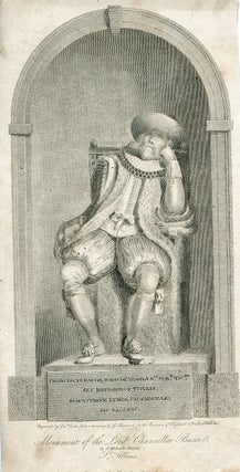 Book Id: 41226 Baro de Verula St. Albani Vicecomes. Engraved Portrait by George...