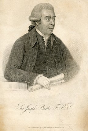 Book Id: 41236 Engraved Portrait. Joseph Banks