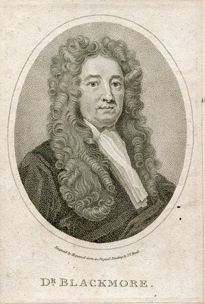 Book Id: 41270 Engraved Portrait by Hopwood after I. V. Bank. Blackmore
