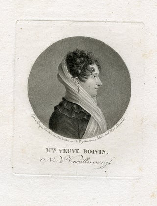 Book Id: 41283 Engraved Portrait by Bouchard. Mme. Veuve Boivin