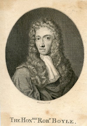 Book Id: 41293 Engraved Portrait by Blackbeard. Robert Boyle
