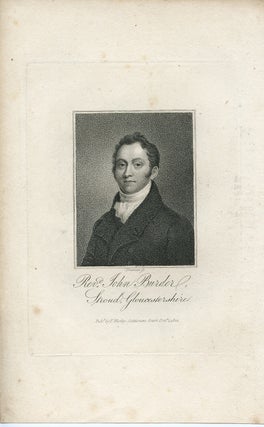Book Id: 41341 Engraved Portrait by Freeman. John Burder