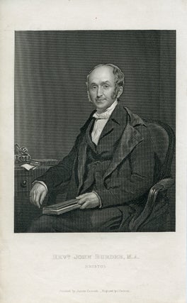 Book Id: 41342 Engraved Portrait by J. Cochran after James Curnoch. John Burder