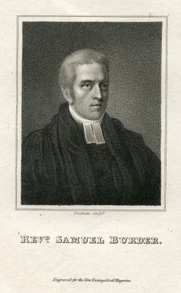 Book Id: 41345 Engraved Portrait by Freeman. Samuel Burder