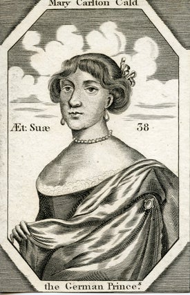 Book Id: 41360 The German Princess. Engraved Portrait. Mary Carlton Cald