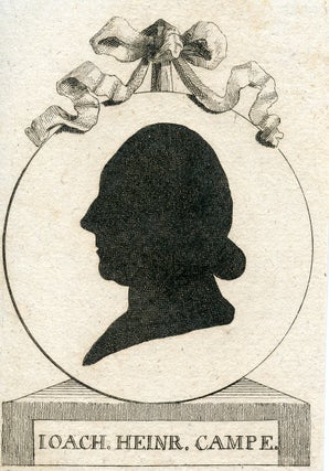 Book Id: 41365 Engraved Silhouette Portrait. Joach Campe