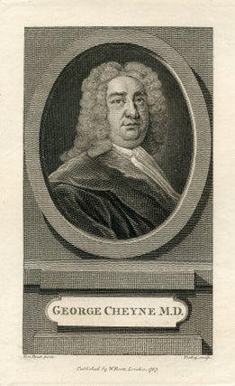 Book Id: 41395 Engraved Portrait by Tookey after Von Diest. George Cheyne