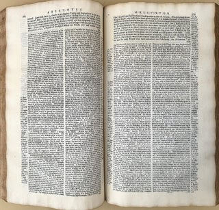 An Historical and Critical Dictionary by Monsieur Bayle. Translated into English, with many Additions and Corrections, made by the Author himself, that are not in the French editions. 4 vols., Folio. Cont. calf, rubbed, rebacked new endpapers.
