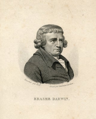 Book Id: 41602 Engraved Portrait by Ambroise Tardieu after Holl. Erasmus Darwin