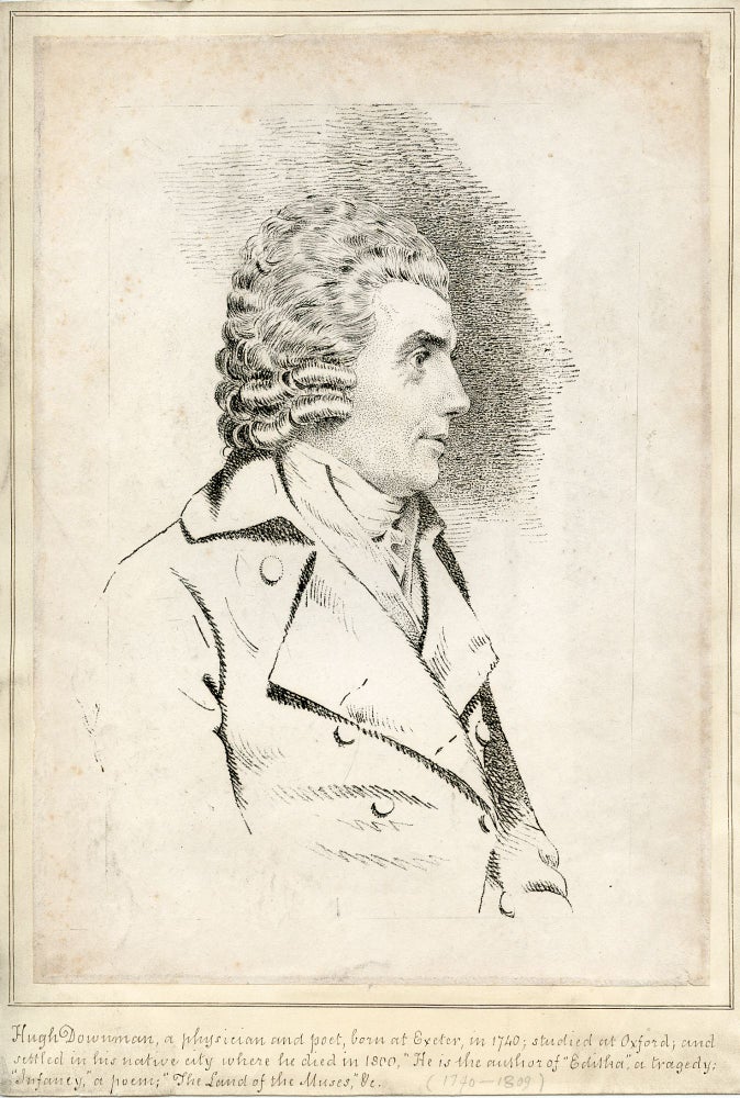 Book Id: 41632 Engraved Portrait. Hugh Downman.