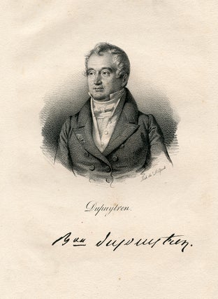Book Id: 41644 Lithograph Portrait by Delpech. Dupuytren