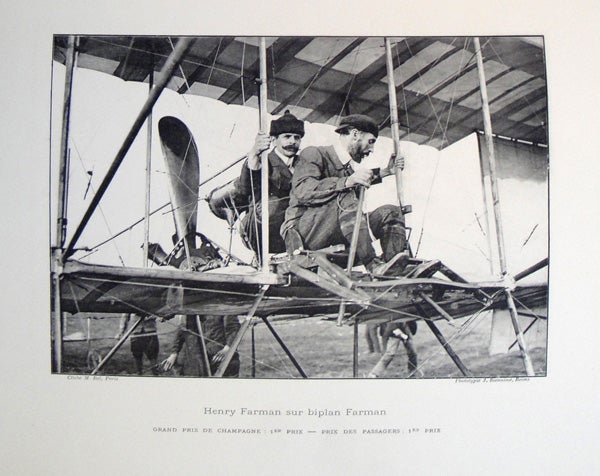 Book Id: 42179 Livre d'or de la grande semaine d'aviation de la Champagne. Georges Henri Laignier.