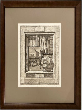 Caprice Venetienne number 43 of an edition of 75, signed. Eric Desmazieres.