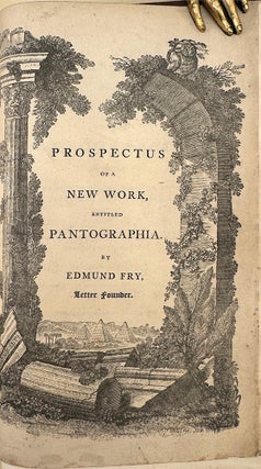 Book Id: 42251 Pantographia. Containing Accurate Copies of all the Known...