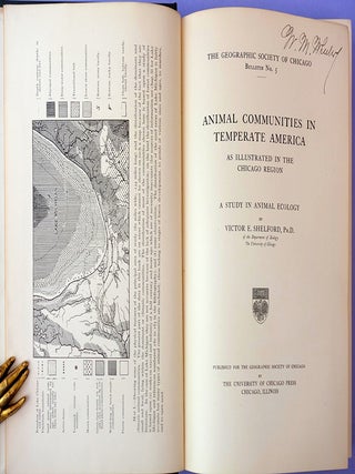 Book Id: 42450 Animal Communites in Temperate America as Illustrated in the...