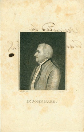 Book Id: 42749 Profile portrait of John Bard (1719-1799) engraved by Leney after...