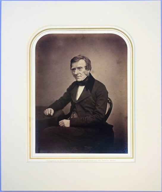 Book Id: 42981 Portrait photo by Maull and Polyblank. Matted. Benjamin Collins Brodie.
