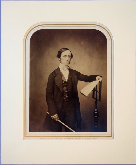 Book Id: 42985 Portrait photo by Maull and Polyblank. Matted. William Sterndale Bennett.