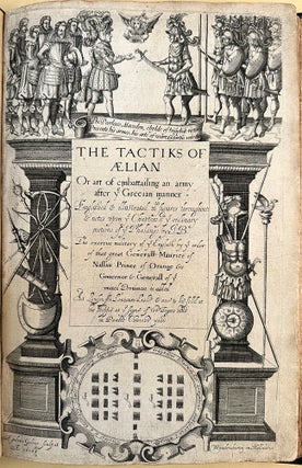 Book Id: 43334 The Tactiks of Aelian; or Art of Embattailing an Army after ye...