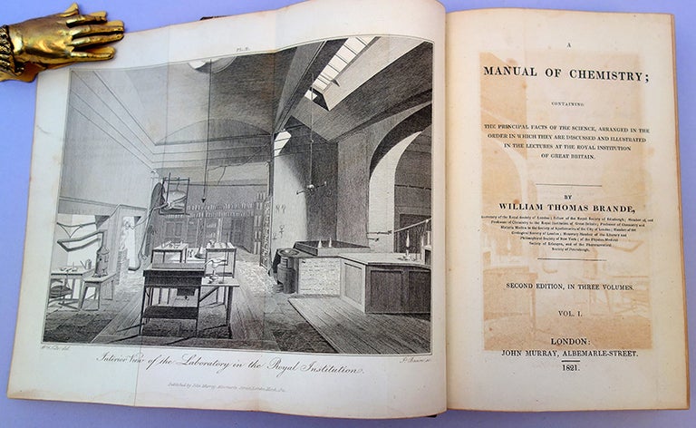 Book Id: 43338 A manual of chemistry; containing the principal facts of the science. William Thomas Brande.