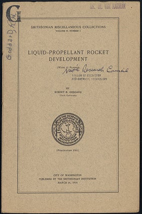 Book Id: 43705 Liquid-propellant rocket development. Robert H. Goddard