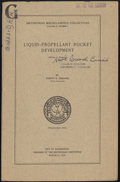 Book Id: 43705 Liquid-propellant rocket development. Robert H. Goddard.