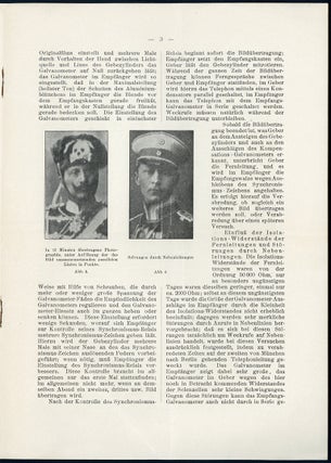 Über die Versuche mit Bildtelegraphie zwischen München und Berlin vom 15. April bis 15. mai 1907. Offprint