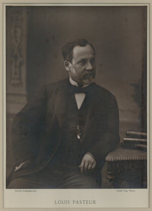 Book Id: 44418 Portrait photograph by Eugene Pirou. Framed. Louis Pasteur