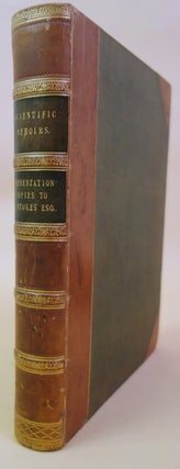 Scientific memoirs. Bound collection of offprints etc. presented to C. Stokes