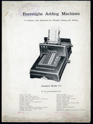 Book Id: 44654 Burroughs adding machines. Burroughs Adding Machine Ltd