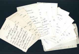 Book Id: 44763 Archive of 21 letters plus other materials. Charles Curtis,...