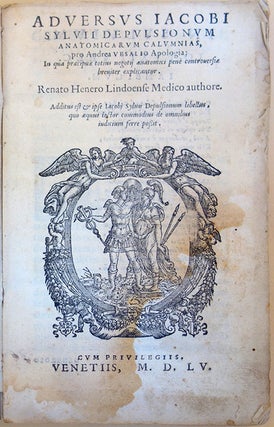 Book Id: 45025 Adversus Iacobi Sylvii de pulsio num anatomicarum calumnias, pro...