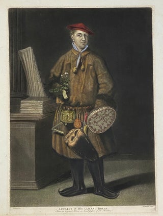Book Id: 45324 Hand-colored engraved portrait of Linnaeus in Lapland dress, by...